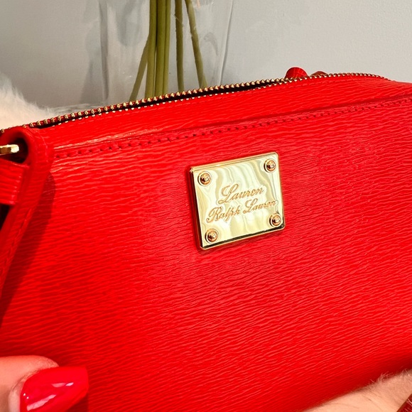 Lauren Ralph Lauren Red large wallet - Picture 5 of 9